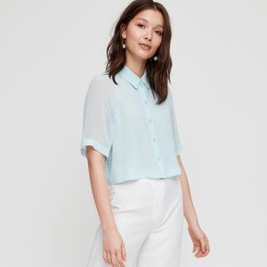 Aritzia Button-up Blouse 🦋